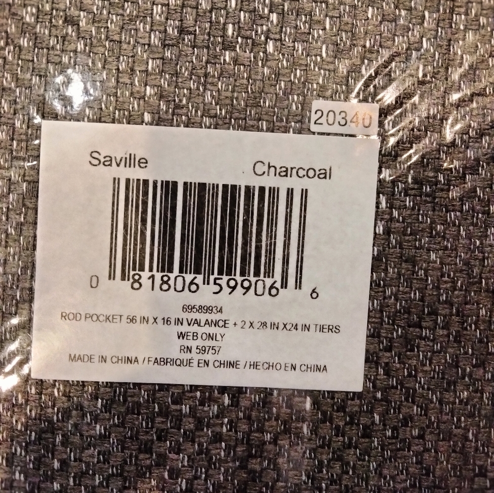 Brookstone Light Filtering Small Window Set - Picture 3 of 4